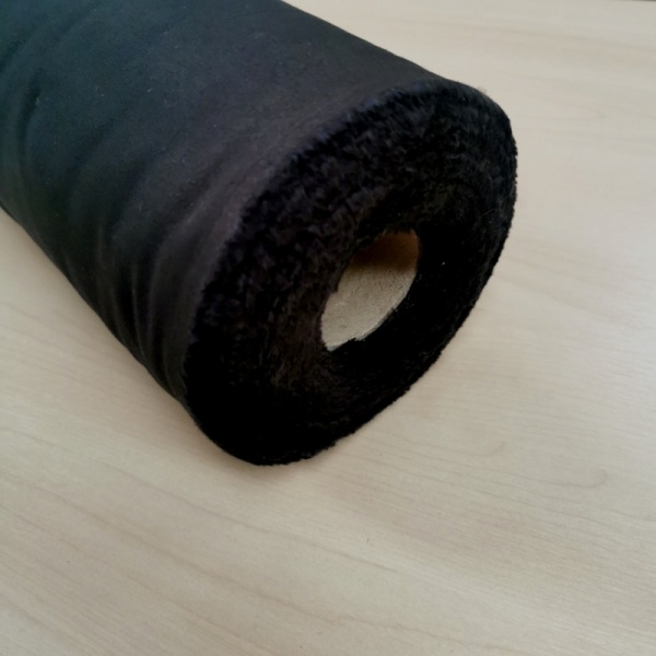 100% MERCERISED COTTON (by the roll)- BLACK